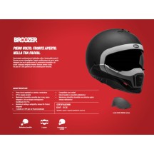 CASCO MODULAR BELL BROOZER NEGRO MATE ECE 06