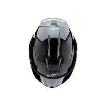 ALPINESTARS SUPERTECH R10 SOLID ECE 06 CASCO DE CARBONO NEGRO