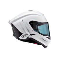 ALPINESTARS SUPERTECH R10 SOLID ECE 06 GLOSSY WHITE