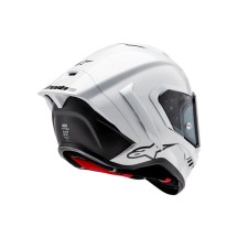 ALPINESTARS SUPERTECH R10 SOLID ECE 06 GLOSSY WHITE