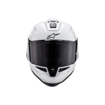 ALPINESTARS SUPERTECH R10 SOLID ECE 06 GLOSSY WHITE