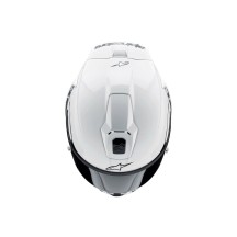 ALPINESTARS SUPERTECH R10 SOLID ECE 06 GLOSSY WHITE