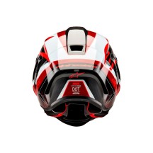 ALPINESTARS SUPERTECH R10 EQUIPO ECE 06 RED-BLACK-BLACK-BLACK-WHITE