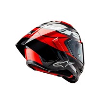 ALPINESTARS SUPERTECH R10 ELEMENT ECE 06 FULL HELMET RED-BLACK