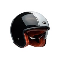 CASCO JET BELL TX501 2024 RALLY NEGRO / BLANCO ECE 06