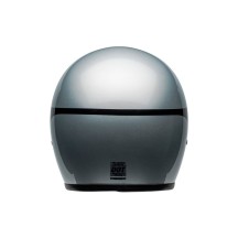 CASCO JET BELL CUSTOM 500 2024 PLATA/NEGRO BRILLANTE CHASIS ECE 06