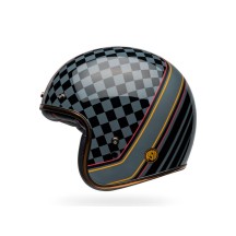 BELL CUSTOM 500 2024 CASCO JET ROLAND SAND WREAKERS NEGRO/ORO PULIDO ECE 06