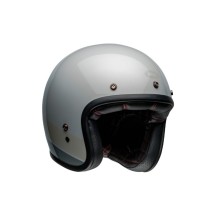 CASCO JET BELL CUSTOM 500 2024 APEX ESCAMAS PLATA PULIDA ECE 06