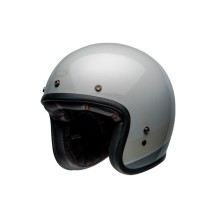 CASCO JET BELL CUSTOM 500 2024 APEX ESCAMAS PLATA PULIDA ECE 06