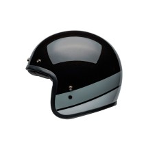 CASCO JET BELL CUSTOM 500 2024 APEX NEGRO BRILLANTE FLAKE ECE 06
