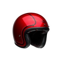 CASCO JET BELL CUSTOM 500 2024 CHIEF CANDY ROJO ECE 06