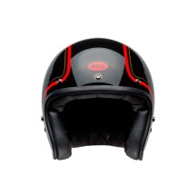CASCO JET BELL CUSTOM 500 2024 CHIEF NEGRO BRILLANTE ECE 06