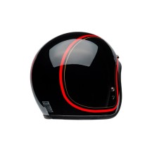 CASCO JET BELL CUSTOM 500 2024 CHIEF NEGRO BRILLANTE ECE 06