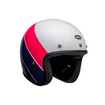 CASCO JET BELL CUSTOM 500 REF ROSA Y MORADO