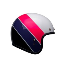 CASCO JET BELL CUSTOM 500 REF ROSA Y MORADO
