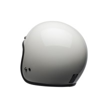 CASCO JET BELL CUSTOM 500 VINTAGE BLANCO BRILLO ECE 06