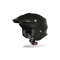 CASCO AIROH JET TRR S NEGRO MATE