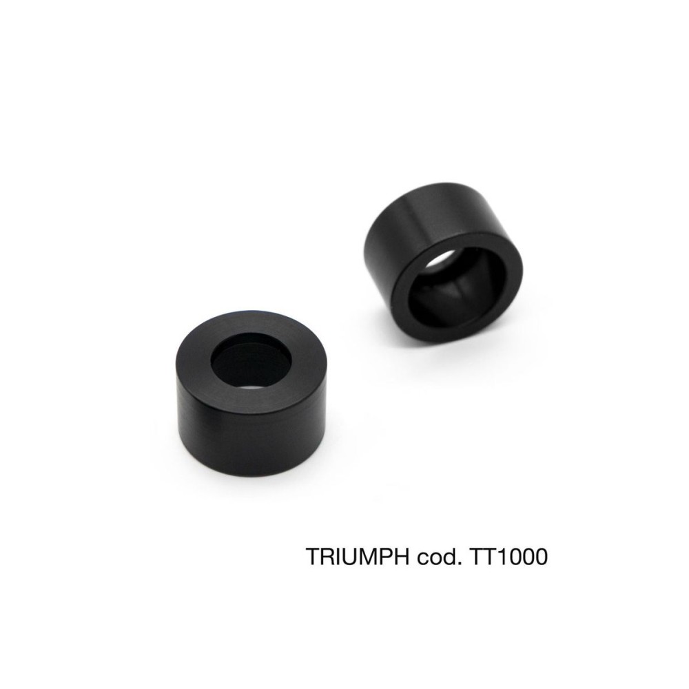 PAR DE ADAPTADORES DE MANILLAR BARRACUDA TRIUMPH TRIDENT 660 2021 PAR DE ADAPTADORES DE MANILLAR BARRACUDA TRIUMPH TRIDENT 660 2021