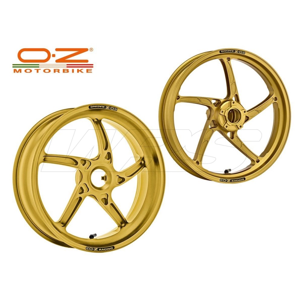 PAREJA DE LLANTAS DE ALUMINIO DE UNA CARA PIEGA R OZ RACING MV AGUSTA F3 675 / 800 2011-2023 PAREJA DE LLANTAS DE ALUMINIO DE UNA CARA PIEGA R OZ RACING MV AGUSTA F3 675 / 800 2011-2023