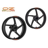 PAR DE LLANTAS DE ALUMINIO DOBLADO OZ RACING KAWASAKI ZX-10R 2016-2024
