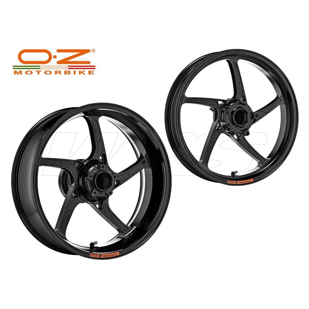 PAR DE LLANTAS DE ALUMINIO OZ RACING FOLD KAWASAKI ZX-10R 2016-2024 PAR DE LLANTAS DE ALUMINIO OZ RACING FOLD KAWASAKI ZX-10R 2016-2024