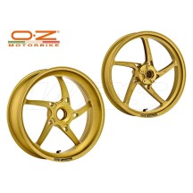 PAR DE LLANTAS DE ALUMINIO DE UNA CARA OZ RACING FOLD MV AGUSTA RIVALE 800 2011-2023