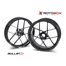 PAR DE LLANTAS DE CARBONO ROTOBOX BULLET  BMW R 1300 GS 2024-2025 CERCHI FORGIATI