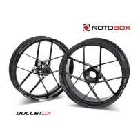 PAR DE LLANTAS DE CARBONO ROTOBOX BULLET  BMW R 1300 GS 2024-2025 CERCHI FORGIATI