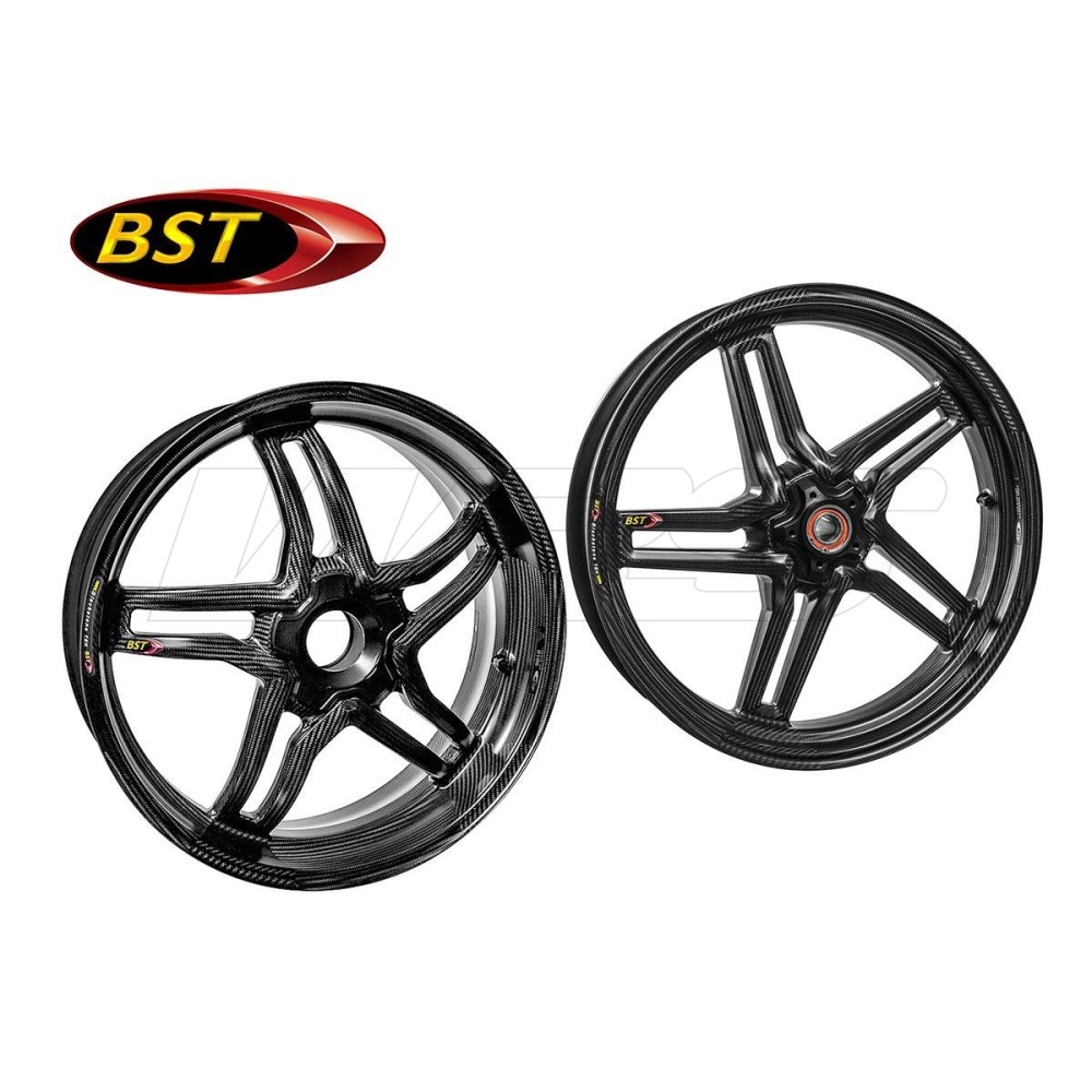 PAR DE LLANTAS DE CARBONO RAPID TEK BST DUCATI PANIGALE V2 2020-2022 3.5X17 / 6X17 PAR DE LLANTAS DE CARBONO RAPID TEK BST DUCATI PANIGALE V2 2020-2022 3.5X17 / 6X17