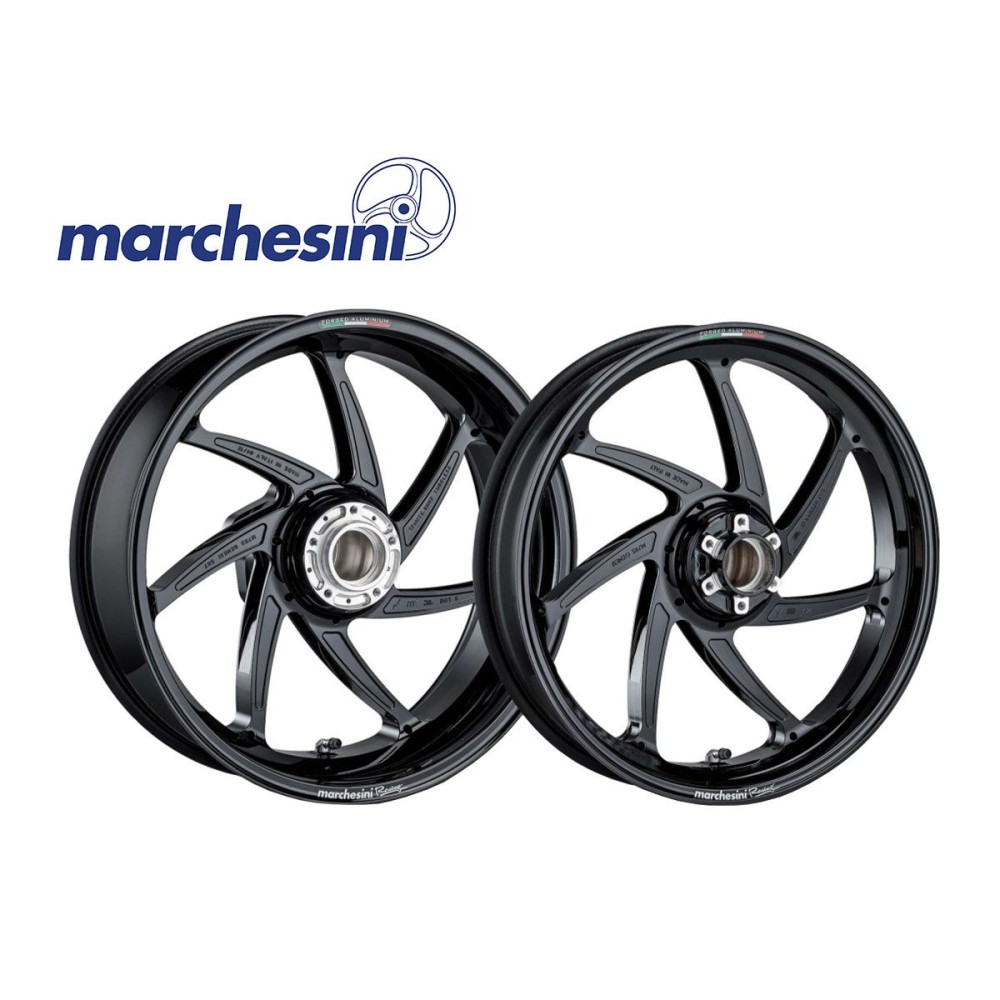 PAR DE LLANTAS DE MAGNESIO MARCHESINI M7R GENESI BMW M 1000 RR 2020-2022 PAR DE LLANTAS DE MAGNESIO MARCHESINI M7R GENESI BMW M 1000 RR 2020-2022