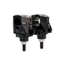 ELEVADORES DE MANILLAR 2DGT GILLES TOOLING NEGRO YAMAHA MT-07 2014-2016