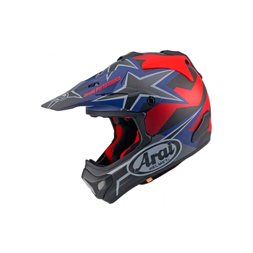 CASCO OFF ROAD ARAI MX-V STARS & STRIPES OSCURO CASCO OFF ROAD ARAI MX-V STARS & STRIPES OSCURO