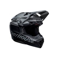 CASCO OFF ROAD BELL MOTO-10 SPHERICAL FH NEGRO/GRIS
