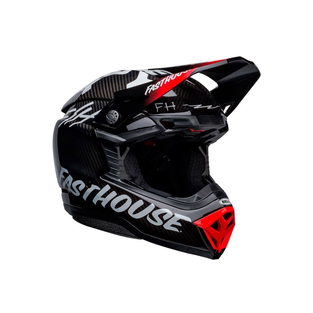 CASCO OFF ROAD BELL MOTO-10 SPHERICAL FH NEGRO Y ROJO CASCO OFF ROAD BELL MOTO-10 SPHERICAL FH NEGRO Y ROJO