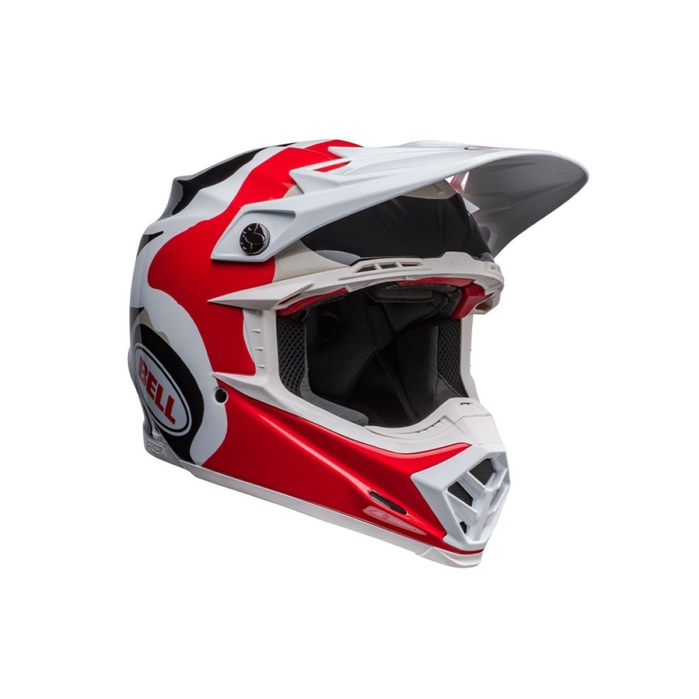 CASCO OFF ROAD BELL MOTO-9S FLEX HELLO COUSTEAU REEF BLANCO/ROJO MATE CASCO OFF ROAD BELL MOTO-9S FLEX HELLO COUSTEAU REEF BLANCO/ROJO MATE