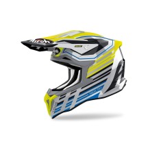 CASCO AIROH OFF ROAD STRYCKER SOMBRA AMARILLO BRILLANTE TALLA L
