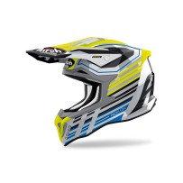 CASCO AIROH OFF ROAD STRYCKER SOMBRA AMARILLO BRILLANTE TALLA L