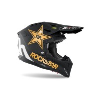 CASCO AIROH OFF ROAD AVIATOR 3 ROCKSTAR 22 NEGRO MATE