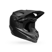 CASCO TODOTERRENO BELL MOTO-9 JUVENIL NEGRO MATE