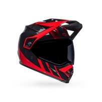 CASCO OFF ROAD BELL MX-9 ADV MIPS DASH NEGRO Y ROJO