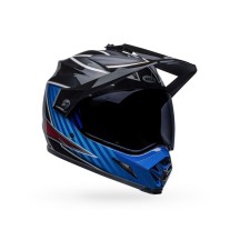 CASCO OFF ROAD BELL MX-9 ADV MIPS DALTON NEGRO Y AZUL