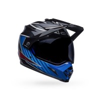 CASCO OFF ROAD BELL MX-9 ADV MIPS DALTON NEGRO Y AZUL