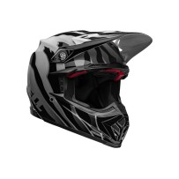 CASCO OFF ROAD BELL MOTO-9S FLEX CLAW NEGRO Y BLANCO