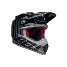 CASCO OFF ROAD BELL MOTO-9S FLEX SPRINT NEGRO Y GRIS MATE