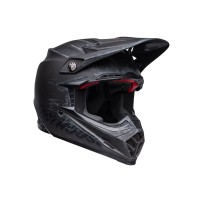 CASCO OFF ROAD BELL MOTO-9S FLEX FASTHOUSE MOJAVE NEGRO Y GRIS MATE
