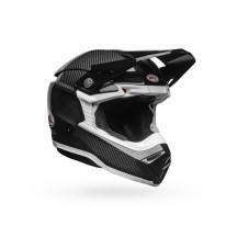 CASCO OFF ROAD BELL MOTO-10 ESFÉRICO NEGRO BRILLO