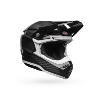 CASCO OFF ROAD BELL MOTO-10 ESFÉRICO NEGRO BRILLO