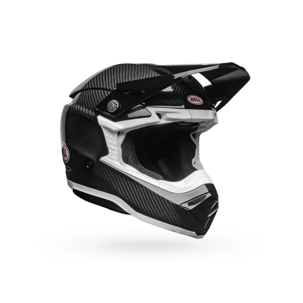CASCO OFF ROAD BELL MOTO-10 ESFÉRICO NEGRO BRILLO