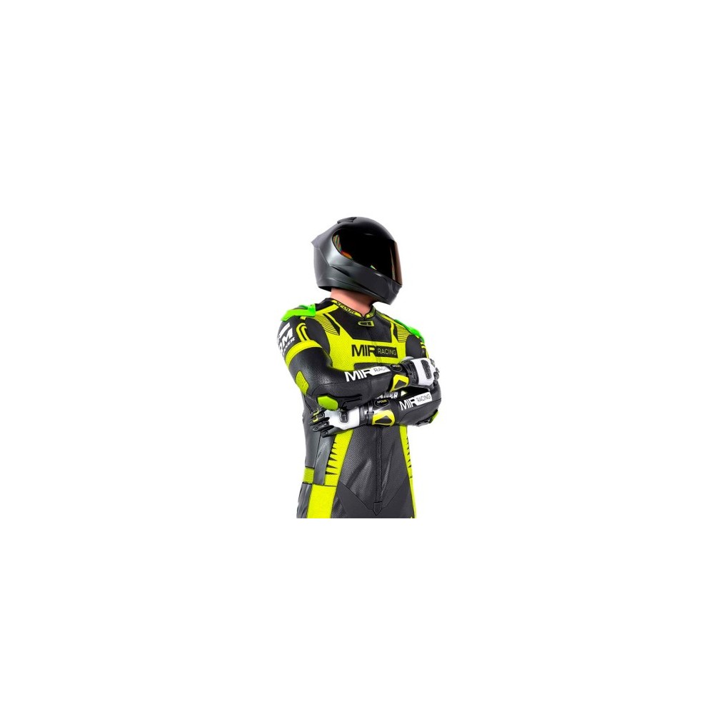 MONO XFOUR ADULTO AMARILLO FLUOR MODELO QM CLEANER X MIR RACING