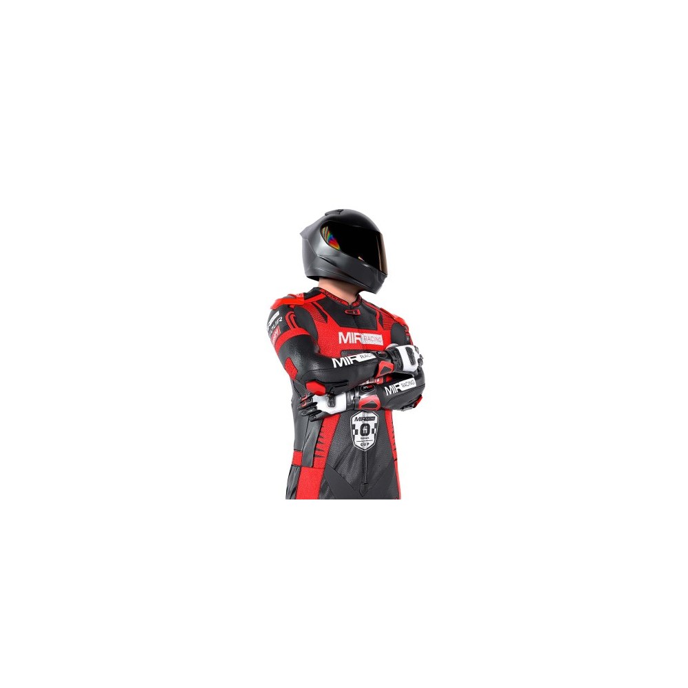 MONO XFOUR ADULTO MODELO VROOAM x MIR RACING ROJO Y NEGRO